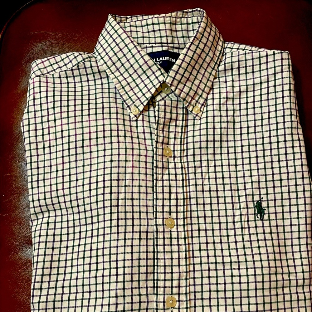 Ralph Lauren, long sleeve button down shirt